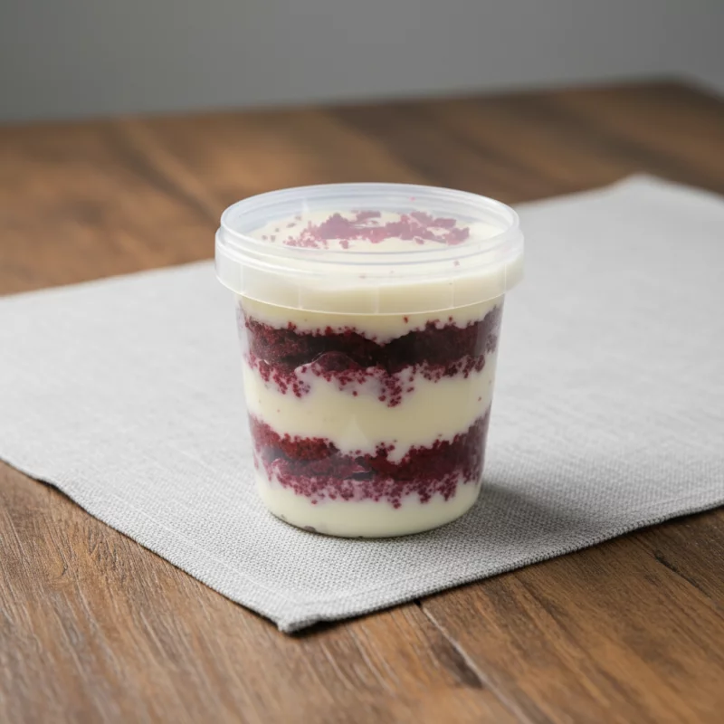 Bolo no pote : Red Velvet / Ninho