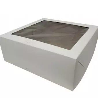 Caja de torta con Visor
