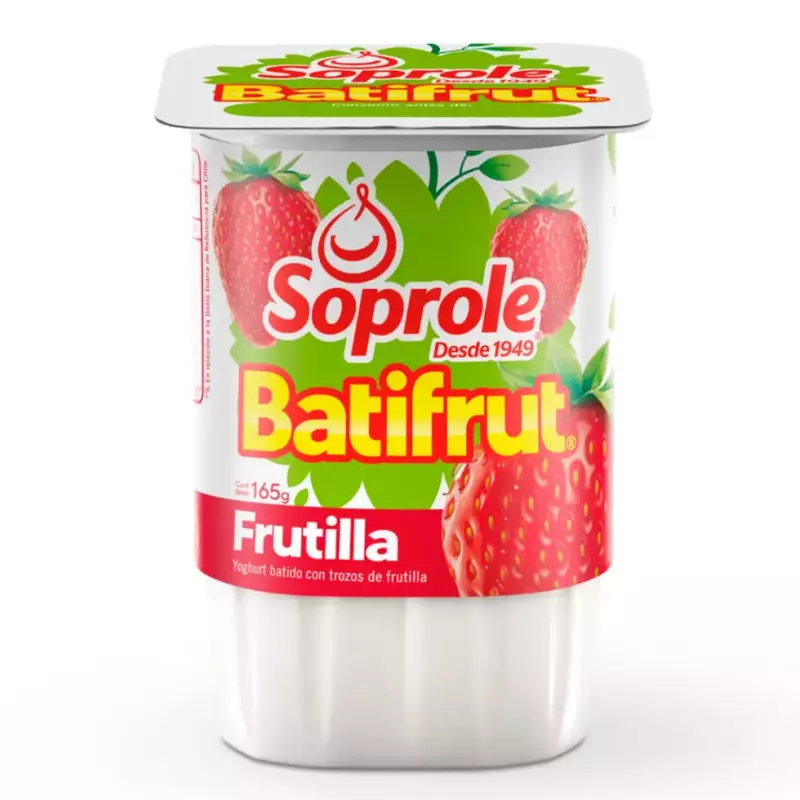 Yoghurt Batifrut trozos frutilla
