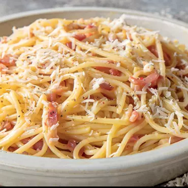 Esparguete à Carbonara
