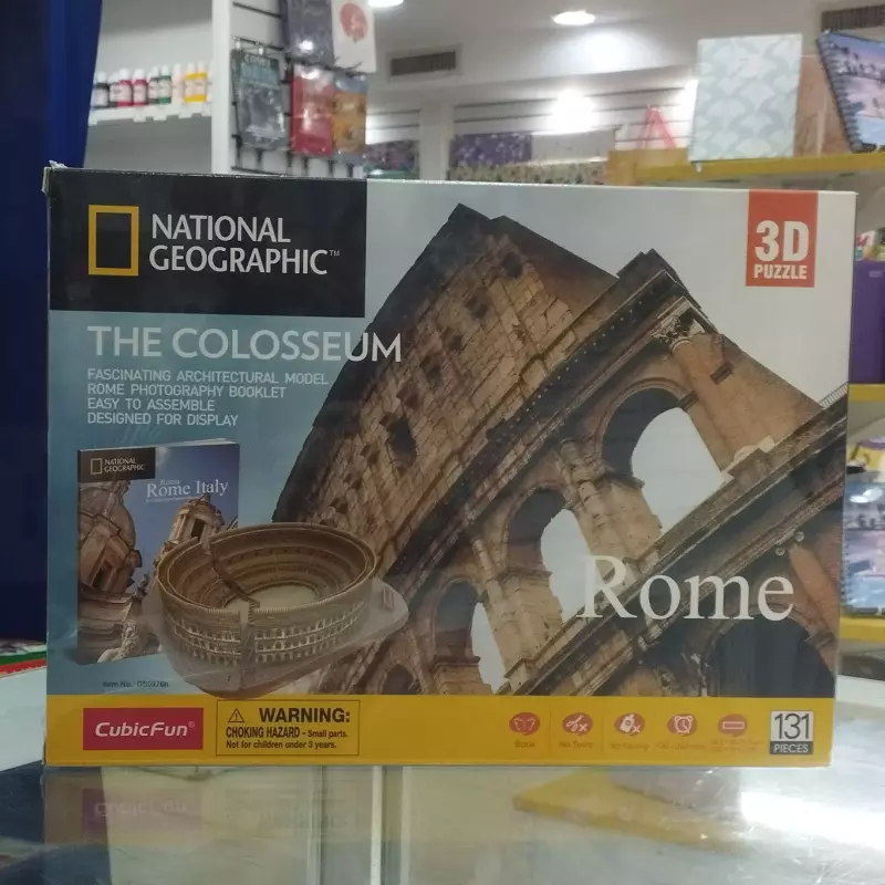 Rompecabezas 3D del Coliseo Romano