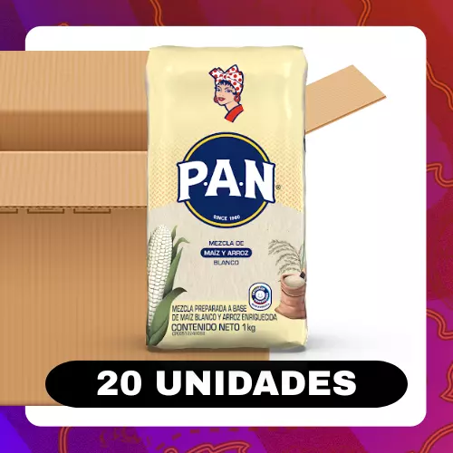 Bulto Pan Mezcla Arroz Maíz 1kg