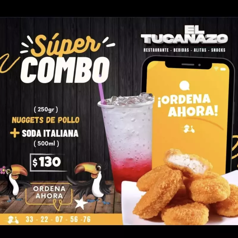 NUGGETS + SODA ITALIANA