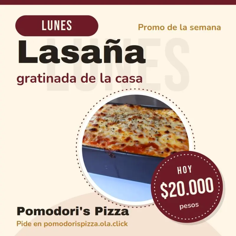 Lunes de Lasaña 🧀