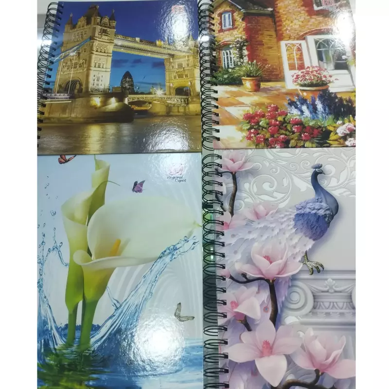 Libreta espiral RD 6 materias