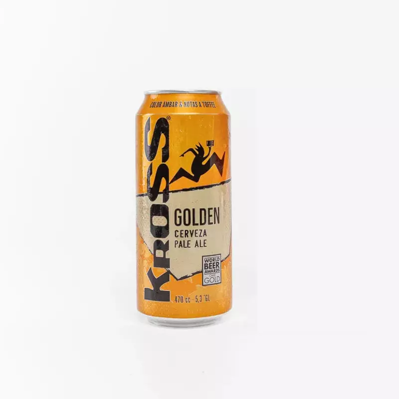 Cerveza Kross Golden Lata 5.3º 470cc