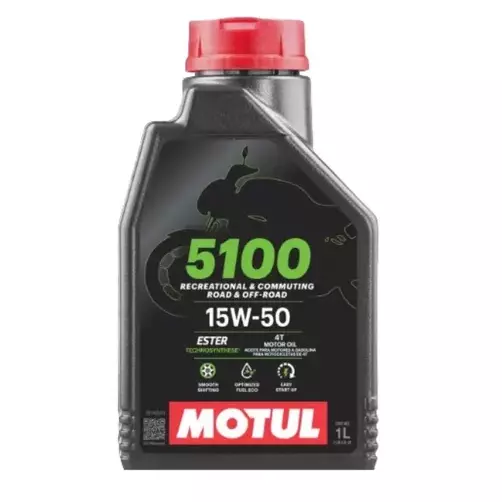 Motul 5100 4T SAE 20w-50 de 1 litro.