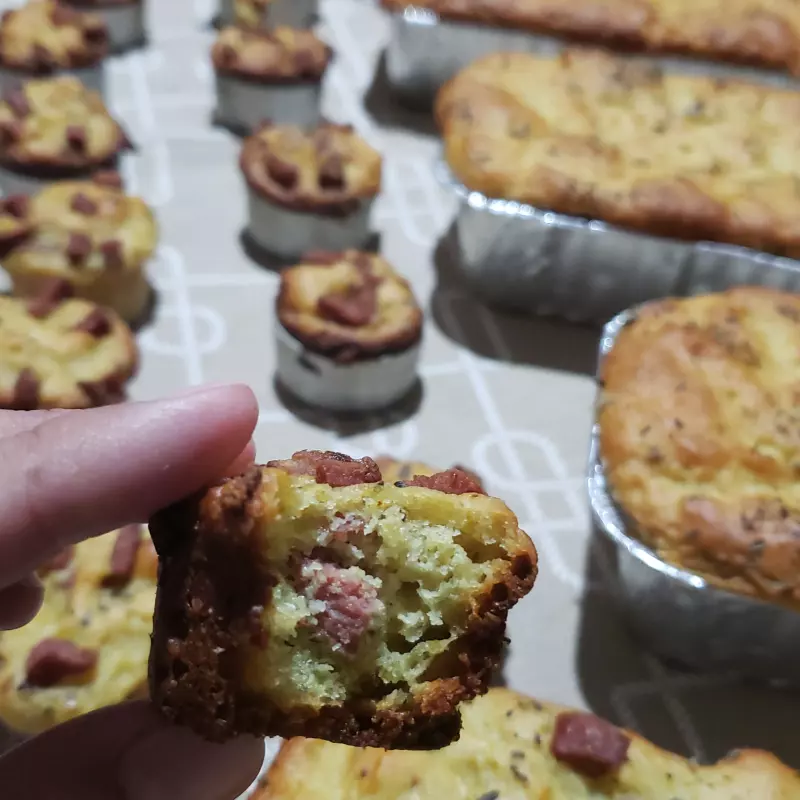 Salgadinho de calabresa