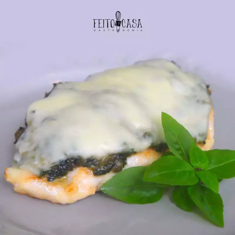 Frango ao pesto