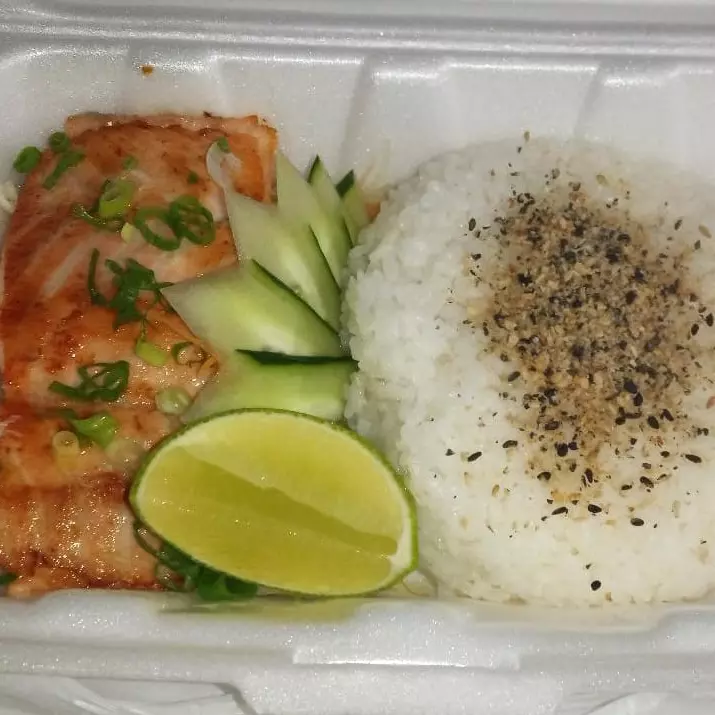 Teppanyaki de salmão