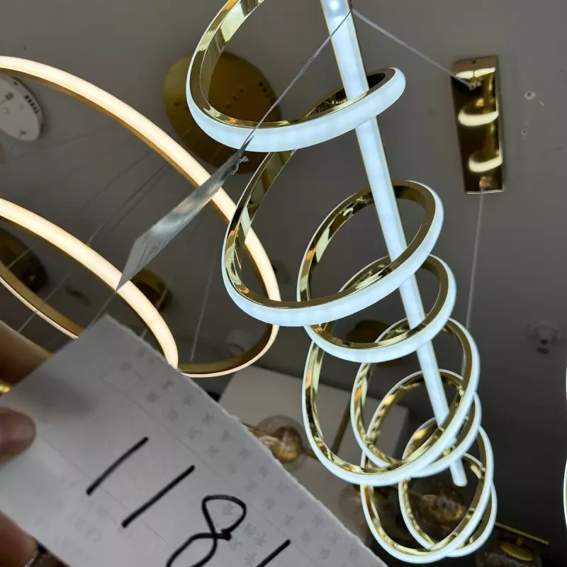 LÁMPARA REF 1181 DORADA PREV