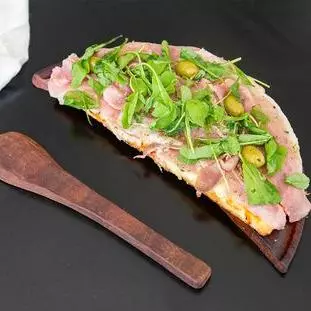 Media Jamón Crudo y Rucula