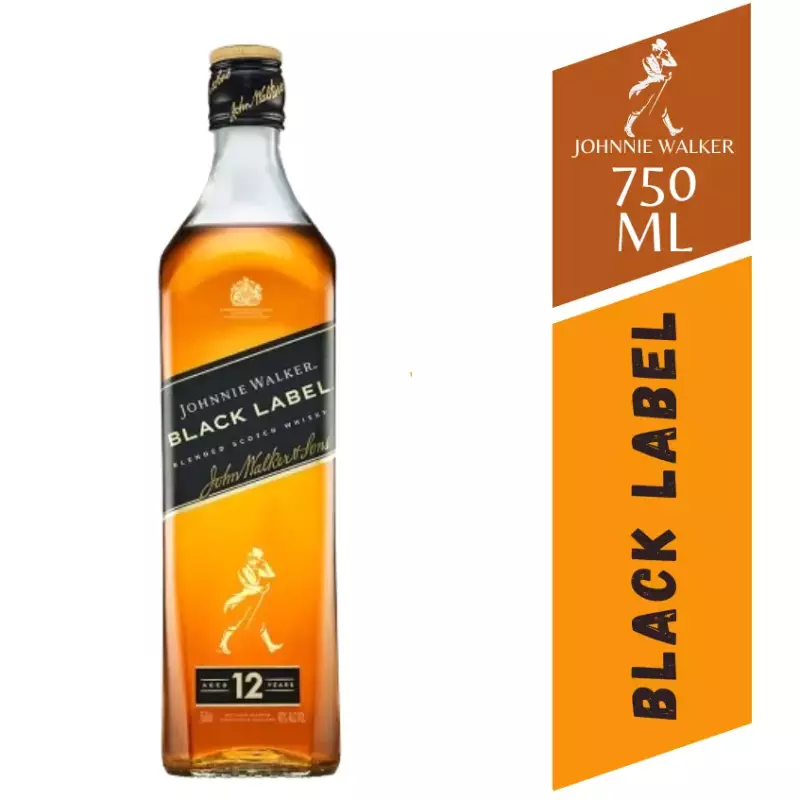 Whisky Black Label - 750 Ml