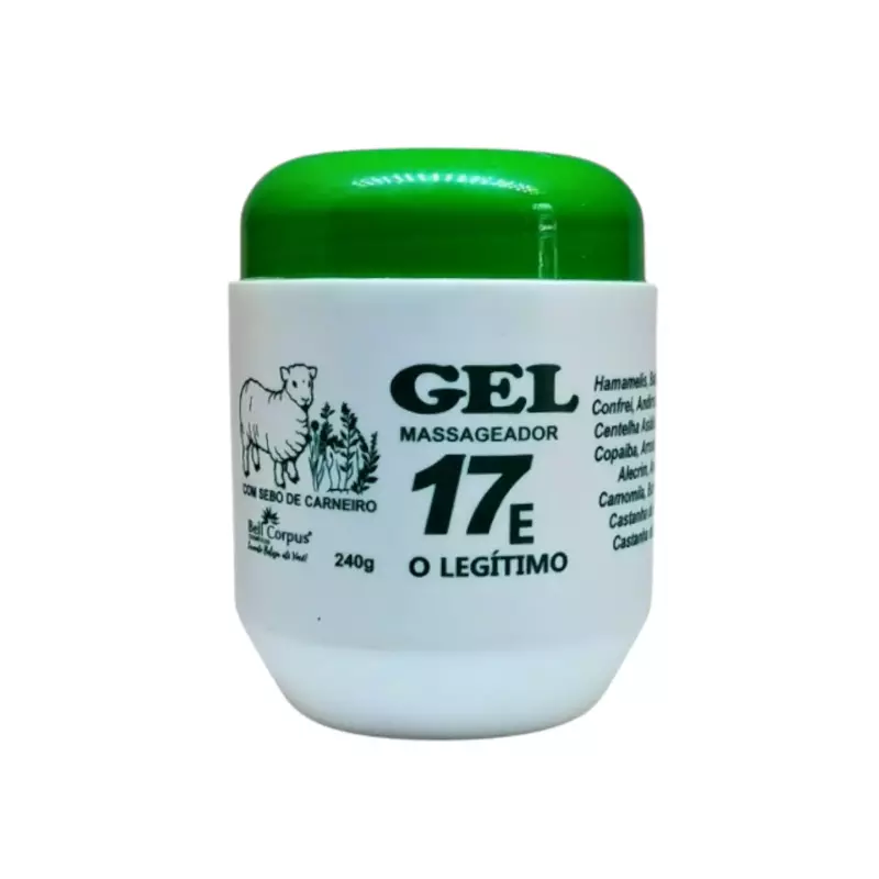 Gel 17 Ervas Bell Corpus-240gr