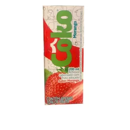 ÁGUA DE COCO COKO MORANGO C/27