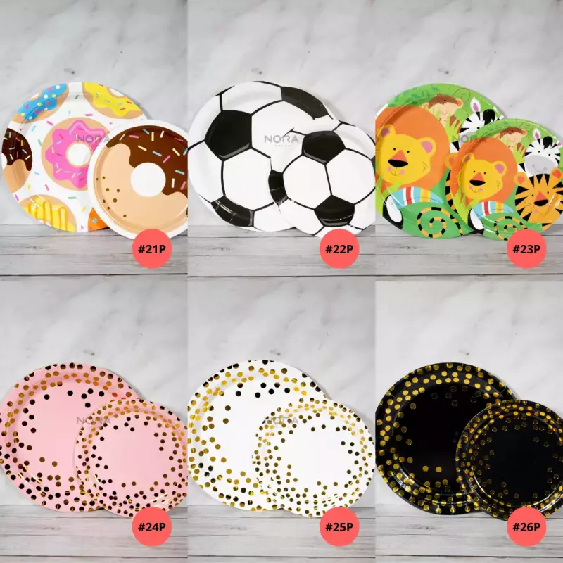 Platos con diseño 32 und