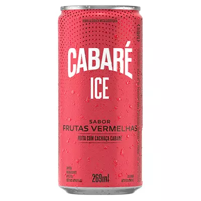 Cabaré Lata Frutas Vermelhas 269ml
