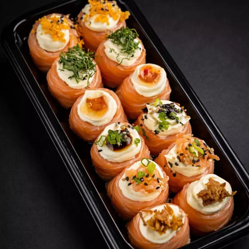 Joe Salmão com Topping