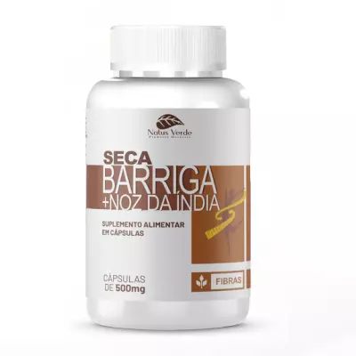 Cápsula Seca Barriga e Nóz da India