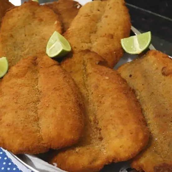 Porção peixe frito filé de gó 190g