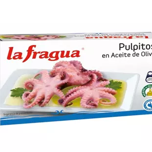 Pulpitos en aceite de oliva