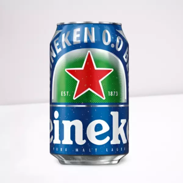 HEINEKEN ZERO ALCOOL LATA 350ML