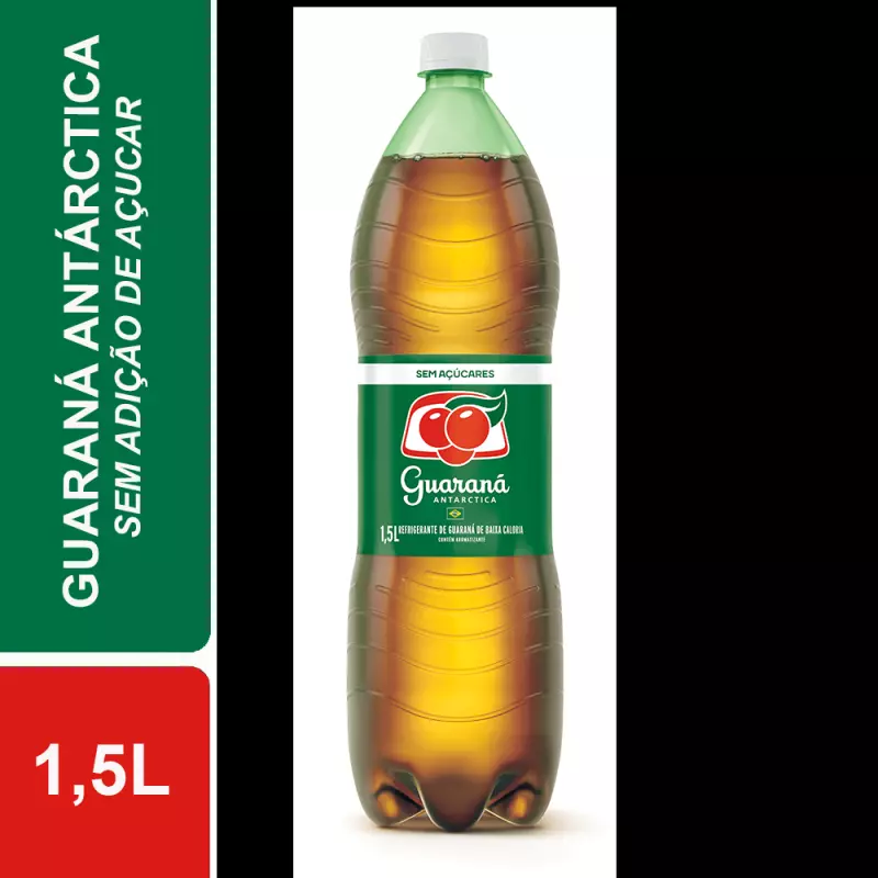 Guaraná Antárctica Zero PET 1,5L