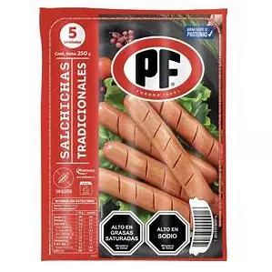 SALCHICHA TRADICIONAL 5UN PF