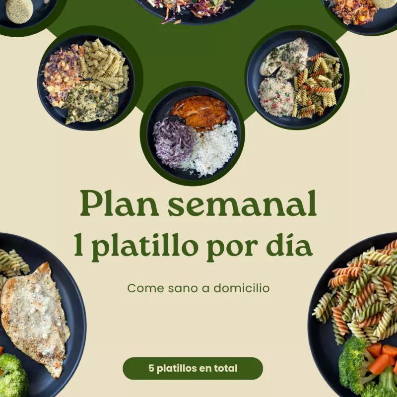Plan semanal (188 c/platillo X5)