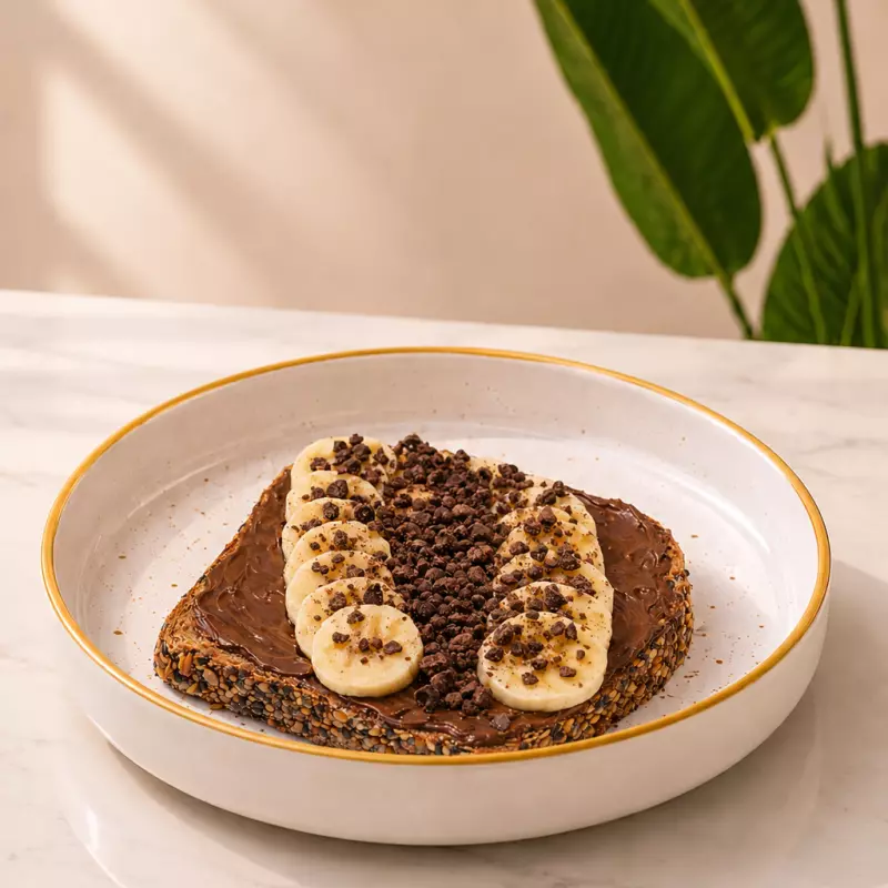 Tostada De Choco Avellanas