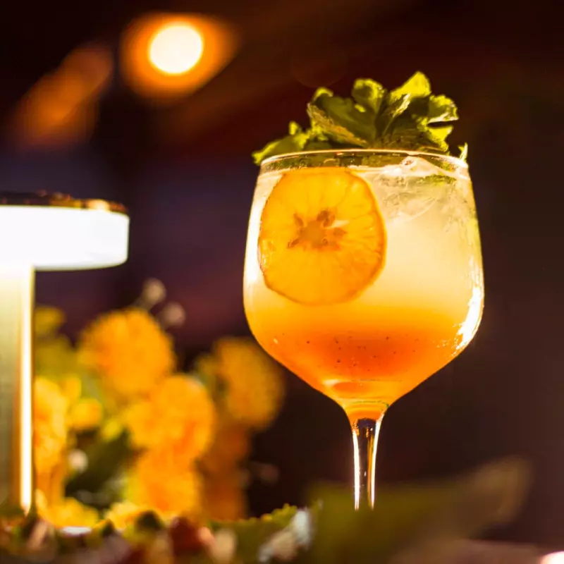 Soda frutos amarillos