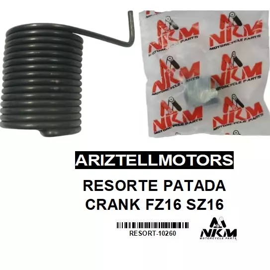 RESORTE CRANK FZ 16 SZ 16