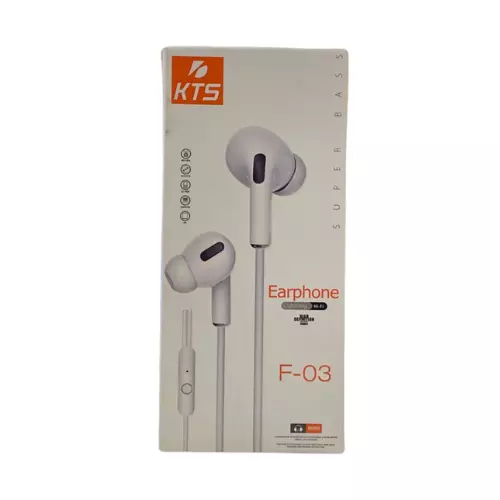 FONE DE OUVIDO C/FIO KTS F-03