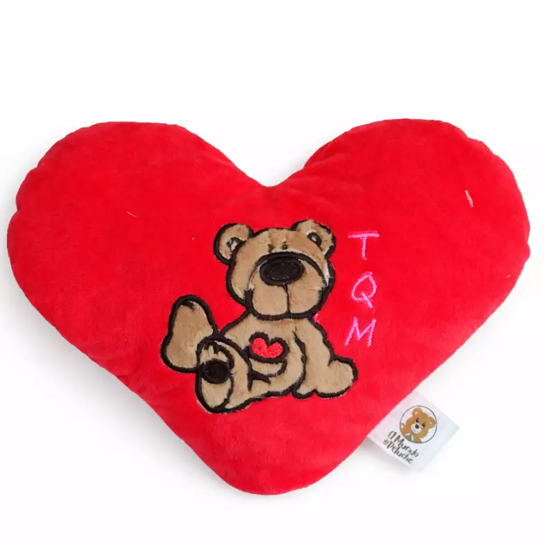 Peluche corazon 15 cm