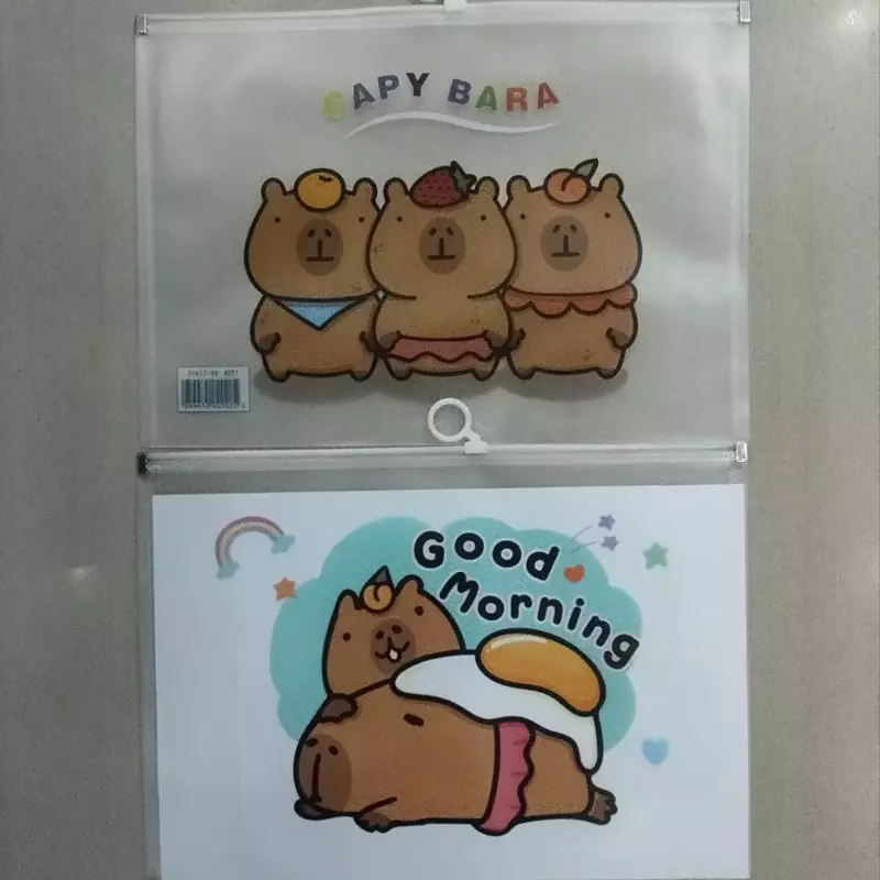 sobre reusable de capibara