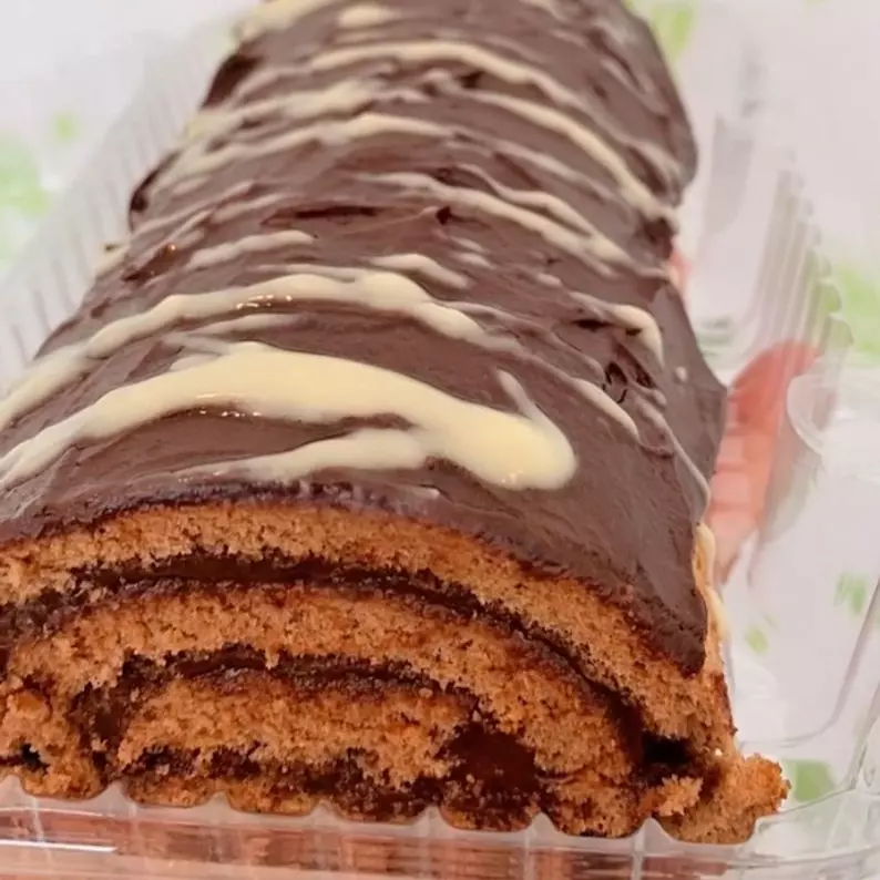 Rocambole de chocolate 70%