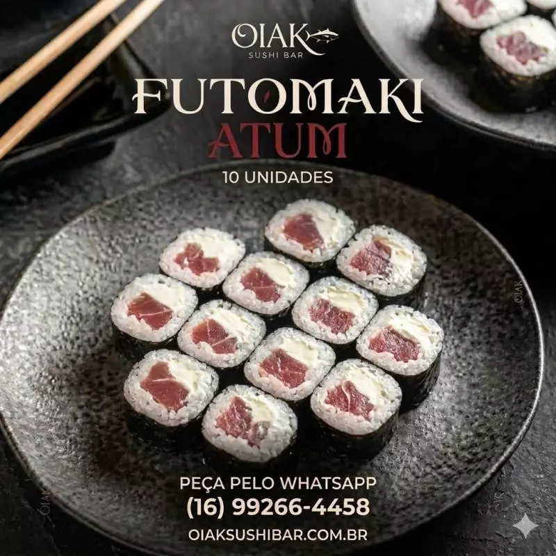 FUTOMAKI ATUM TUNA 10 UNIDADES