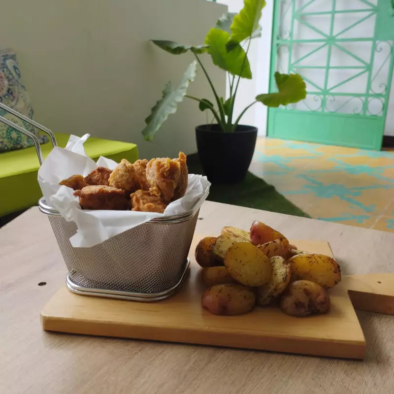 Pasta al pesto con seitán