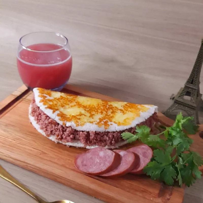 Tapioca de Calabresa