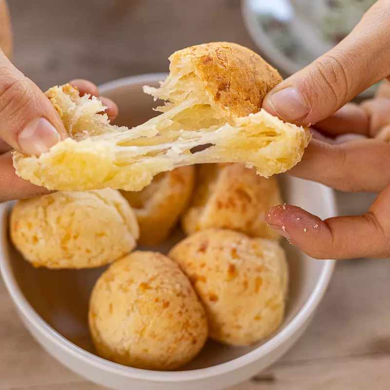 Pão de queijo tradicional