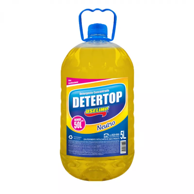 DETERTOP DETERGENTE NEUTRO CONC 5Lv