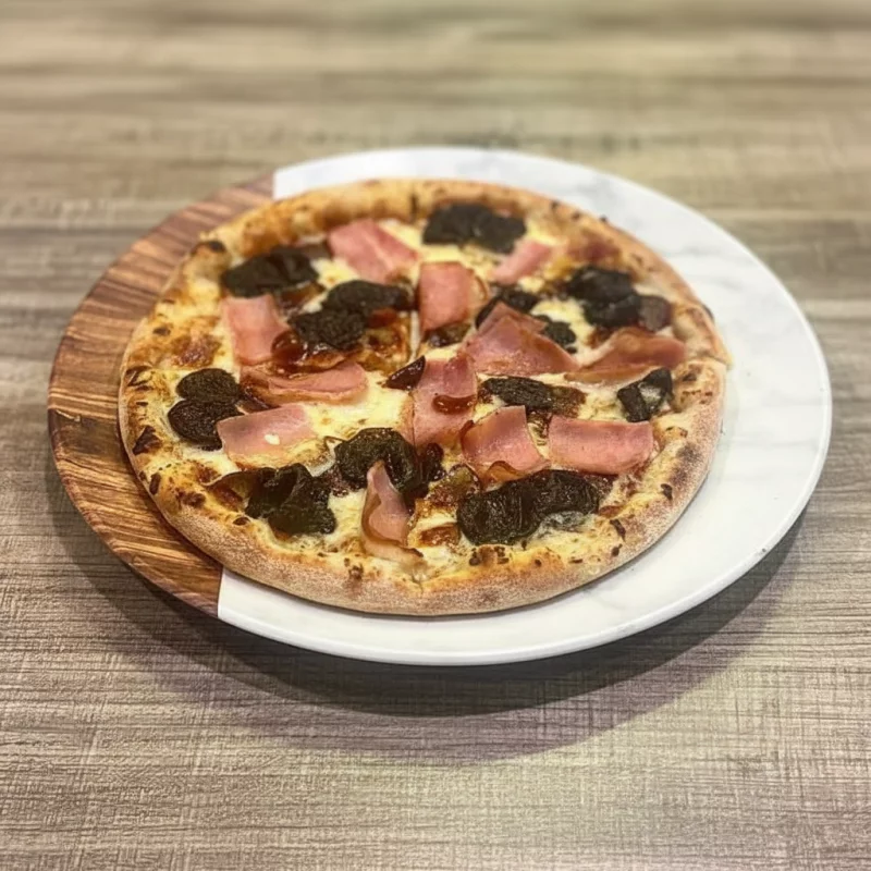 Ciruelas con Tocineta