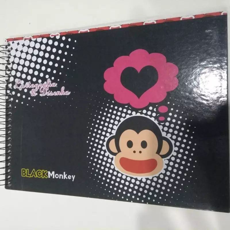 Caderno de Desenho BlackMonkey