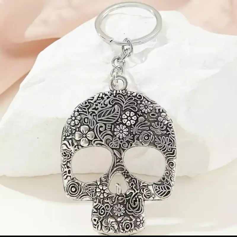 Chaveiro Caveira metalico