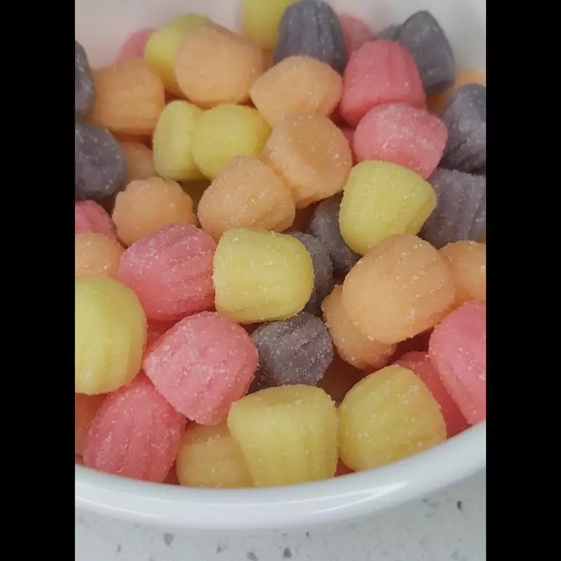 Gomitas yogurt veganas
