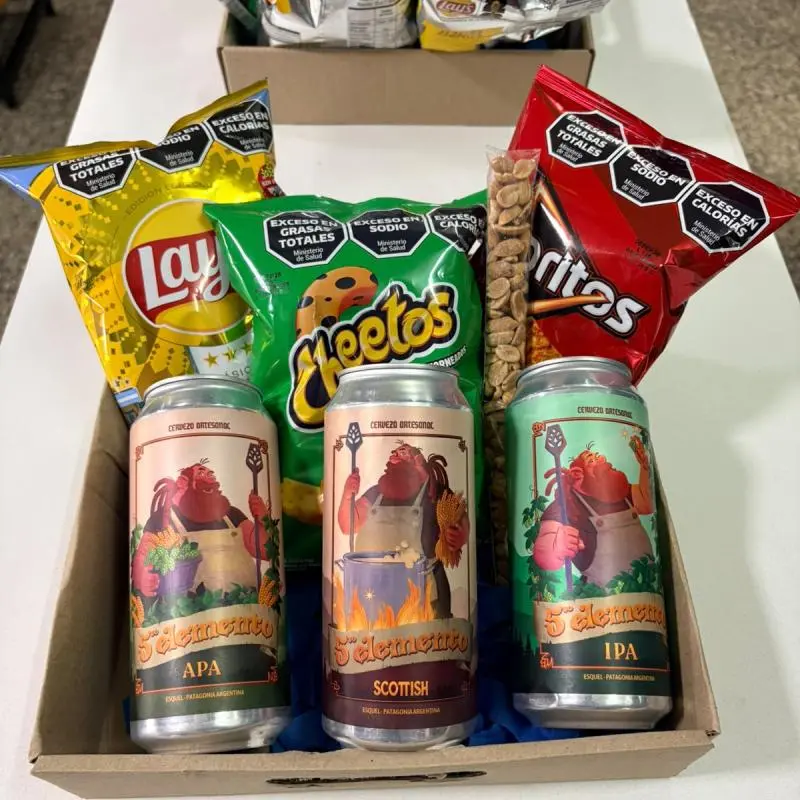BOX SNACKS + 5to ELEMENTO