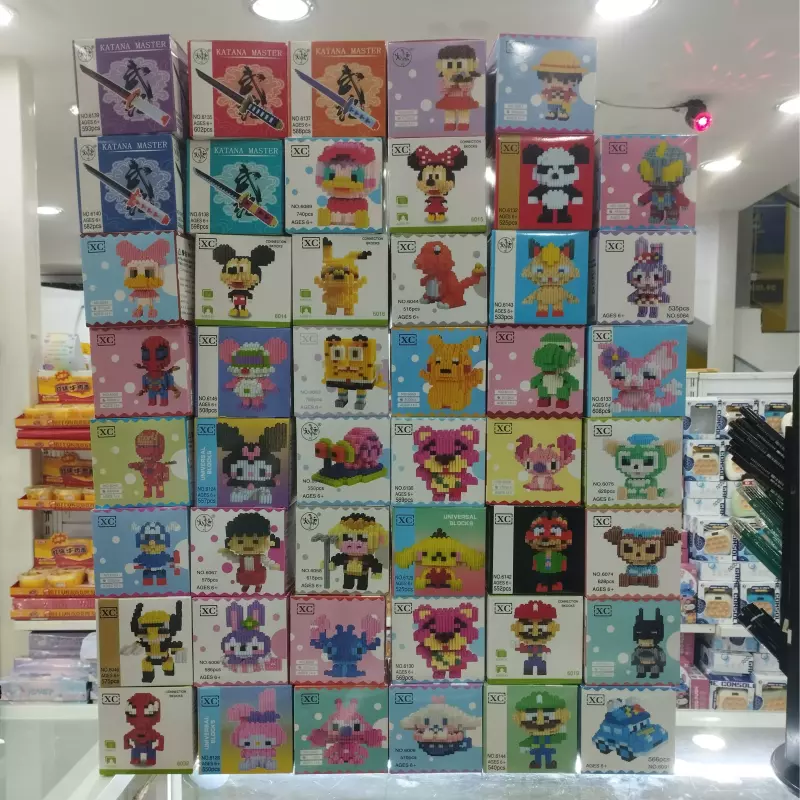 Lego pequeño 3D modelos surtidos