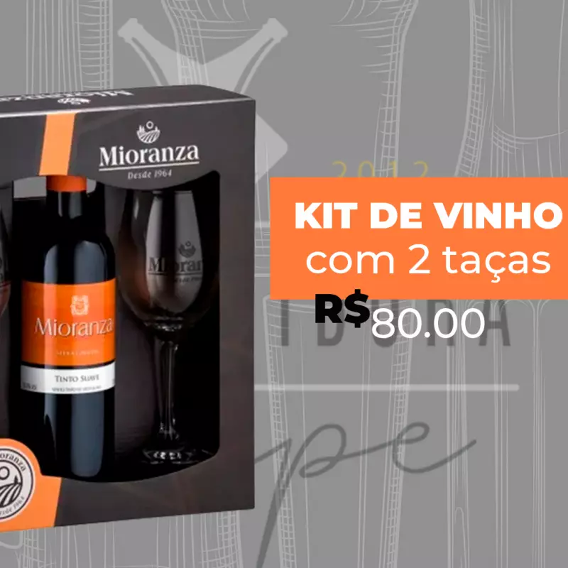 KIT DE VINHO SUAVE MIORANZA