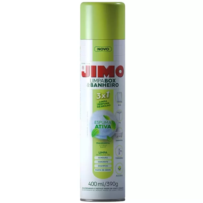 Jimo Limpa Box e Banheiro 400ml