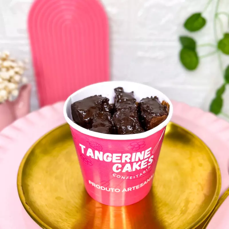 Copo Fondue Brownie (chocolate)